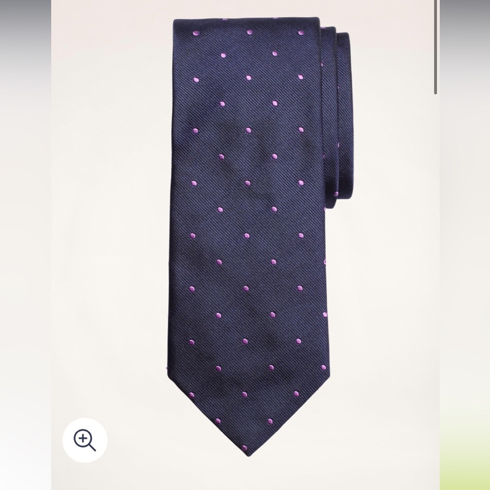 Brooks Brothers Dot Rep Tie